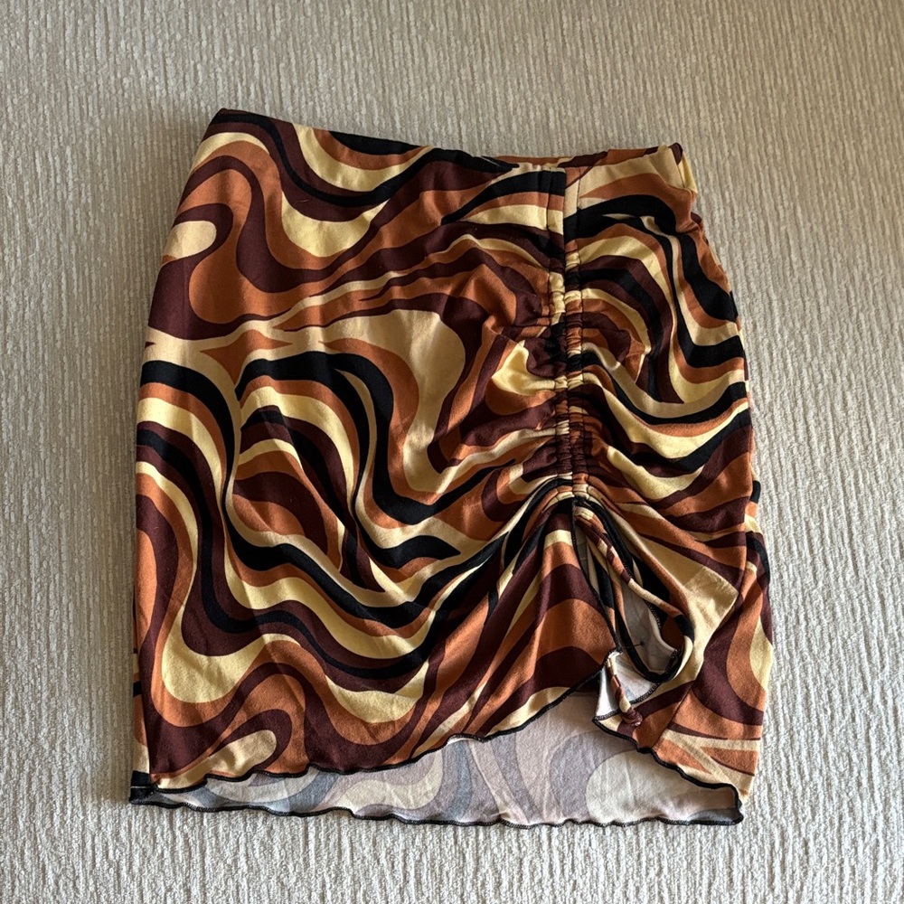 Altar'd State Earthy Tones Skirt